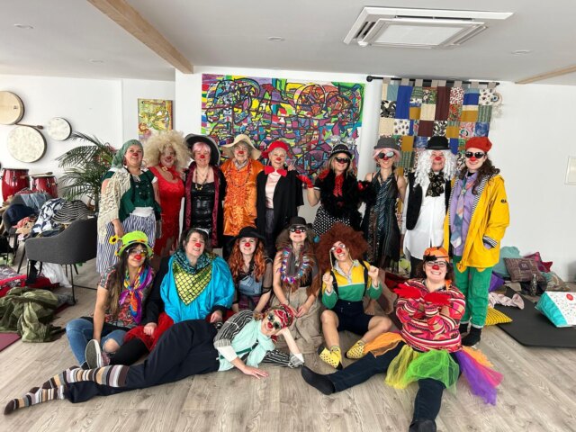 Jeu costumé en salle, photographie 8.