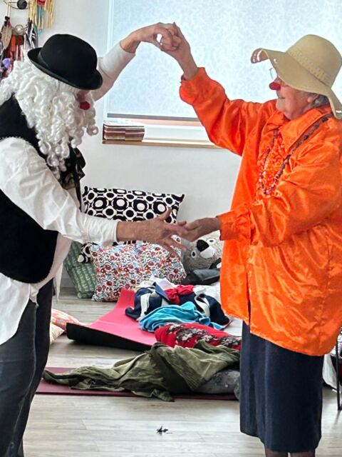 Jeu costumé en salle, photographie 11.