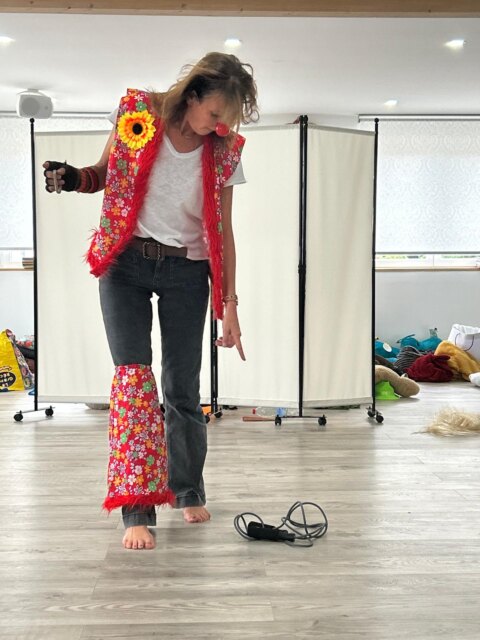 Jeu costumé en salle, photographie 12.